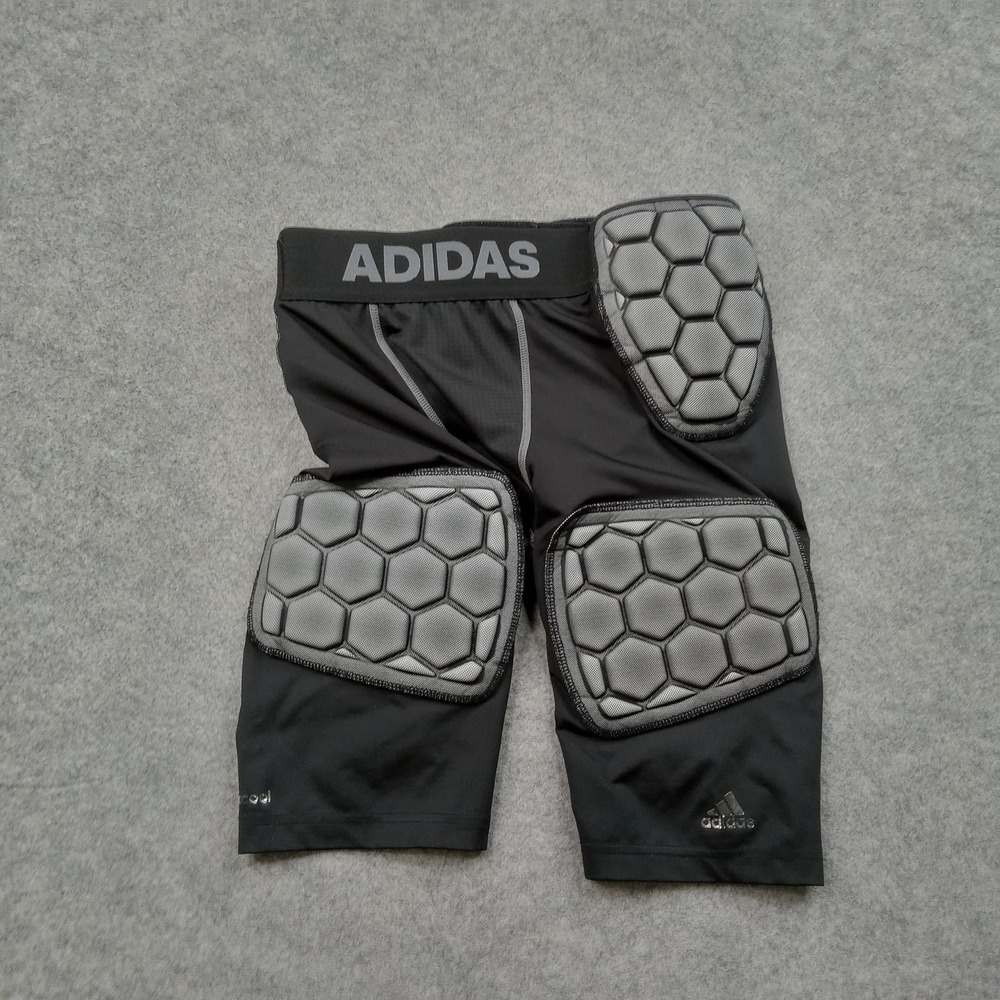 Adidas Mens Large Black Padded Compression Football Girdle Climacool BAF3004